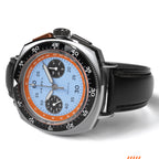 Hemel Sky Racer — 43mm Hand-Wound Panda Chronograph (ST19)