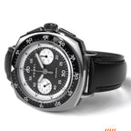 Hemel Sky Racer — 43mm Hand-Wound Panda Chronograph (ST19)
