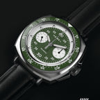 Hemel Sky Racer — 43mm Hand-Wound Panda Chronograph (ST19)
