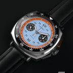 Hemel Sky Racer — 43mm Hand-Wound Panda Chronograph (ST19)