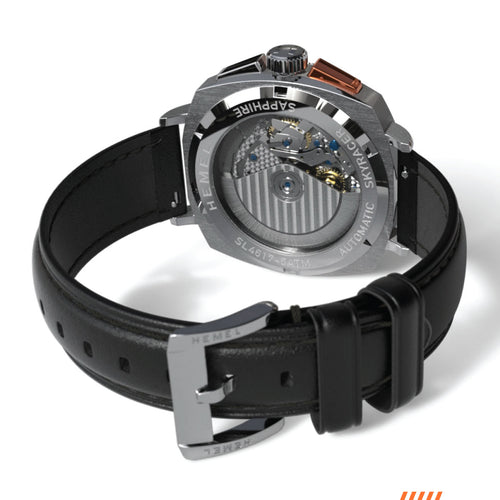 Hemel Sky Racer Automatic — 43mm Panda Chronograph (SL4617)