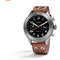 Hemel HFT20 Pilot Chronograph — 42mm Mecaquartz, Black Dial