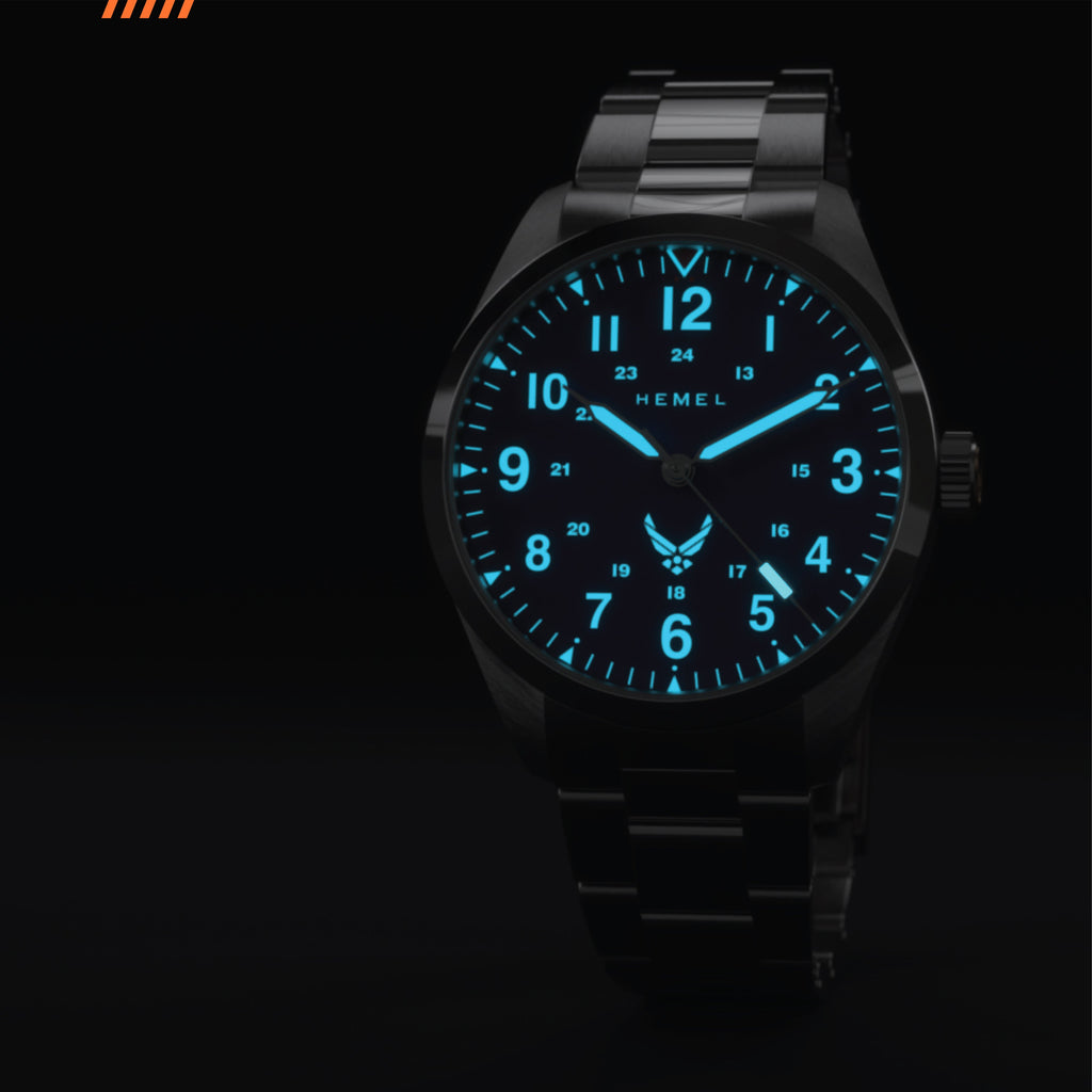 Hemel Gallant USAF Special Edition — 40mm Automatic Pilot Watch (NH38A)