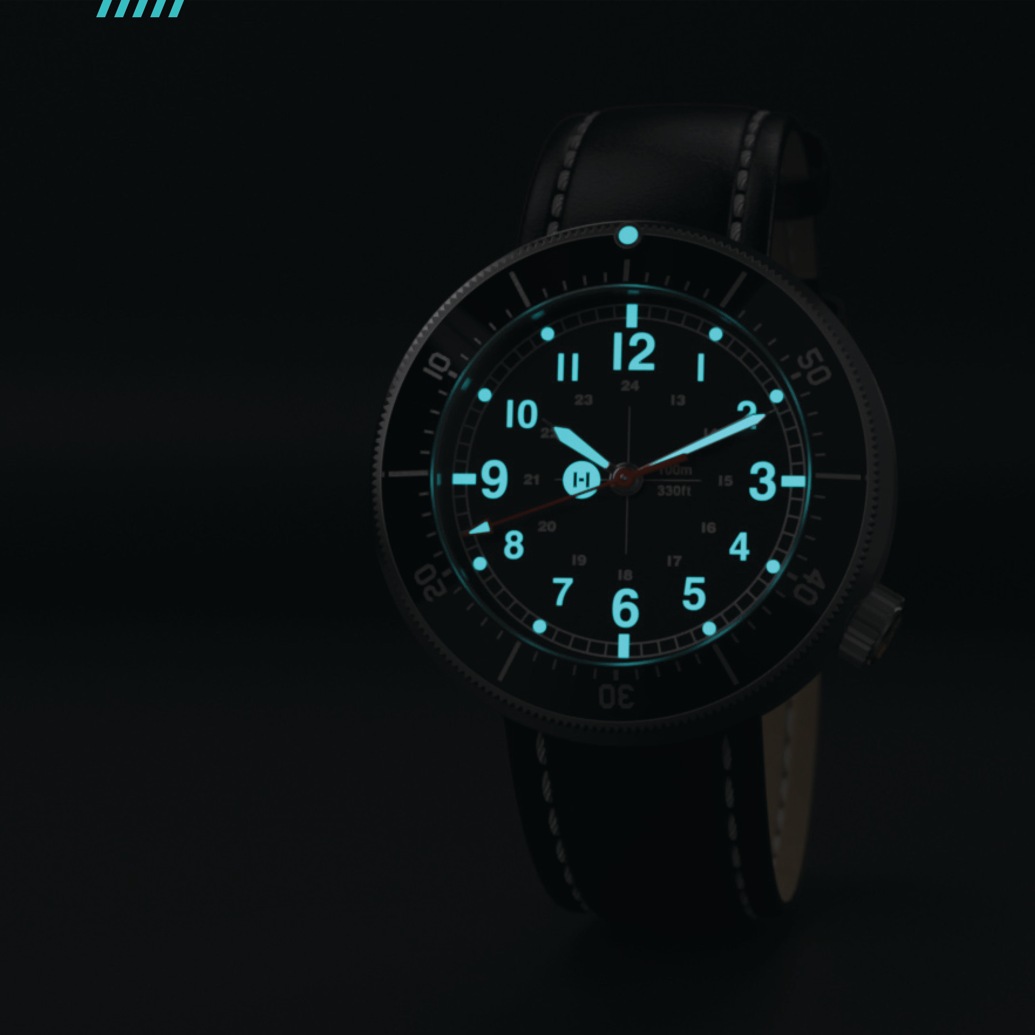 Hemel Roger That — 40mm No-Lug Quartz Field Watch (Seiko VH31)
