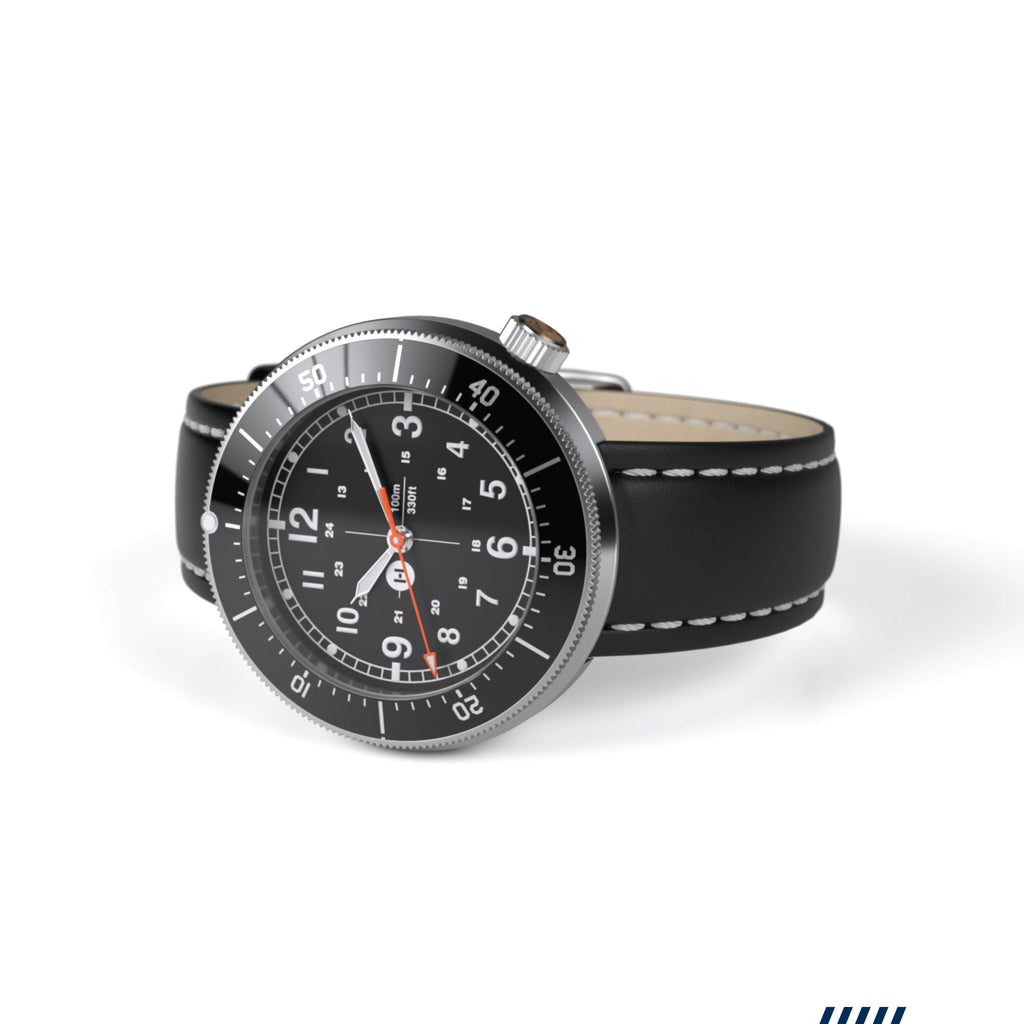 Hemel Roger That — 40mm No-Lug Quartz Field Watch (Seiko VH31)
