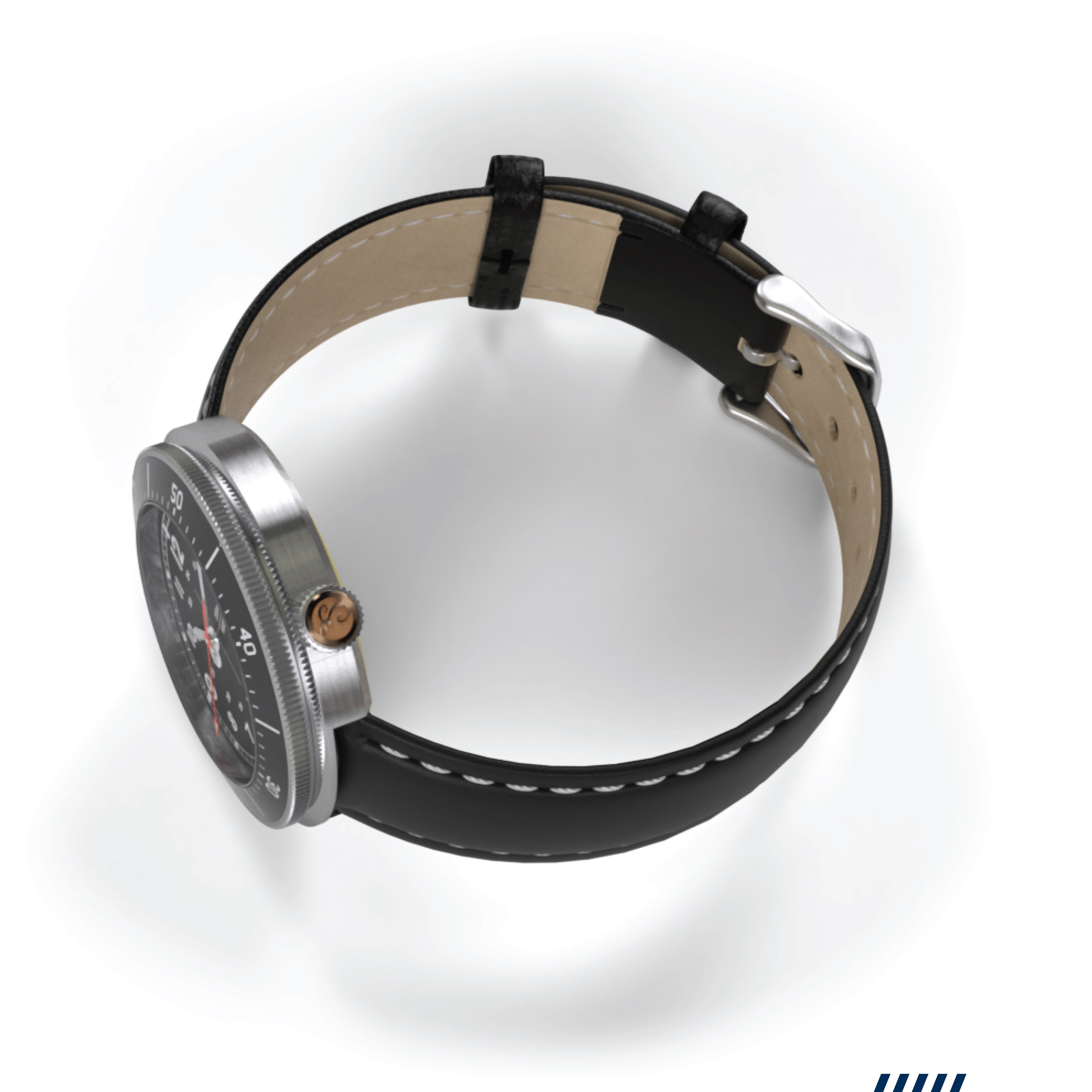 Hemel Roger That — 40mm No-Lug Quartz Field Watch (Seiko VH31)
