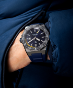 Paul Rich Aquacarbon Pro Horizon Blue Sunburst — 43mm Dive Watch