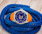 Ocean Crawler Lume Rush Diver - Blue — 44.2mm Automatic Dive Watch