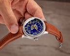Ocean Crawler Lume Rush Diver - Blue — 44.2mm Automatic Dive Watch