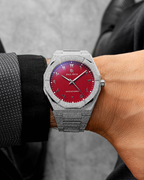 Paul Rich Frosted Star Dust II Pasha's Ruby — 43mm Quartz Dress Watch