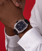 Paul Rich Astro Abyss Silver — 42mm Quartz Dress Watch