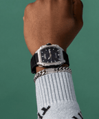 Paul Rich Astro Day & Date Abyss Silver — 42mm Quartz Dress Watch