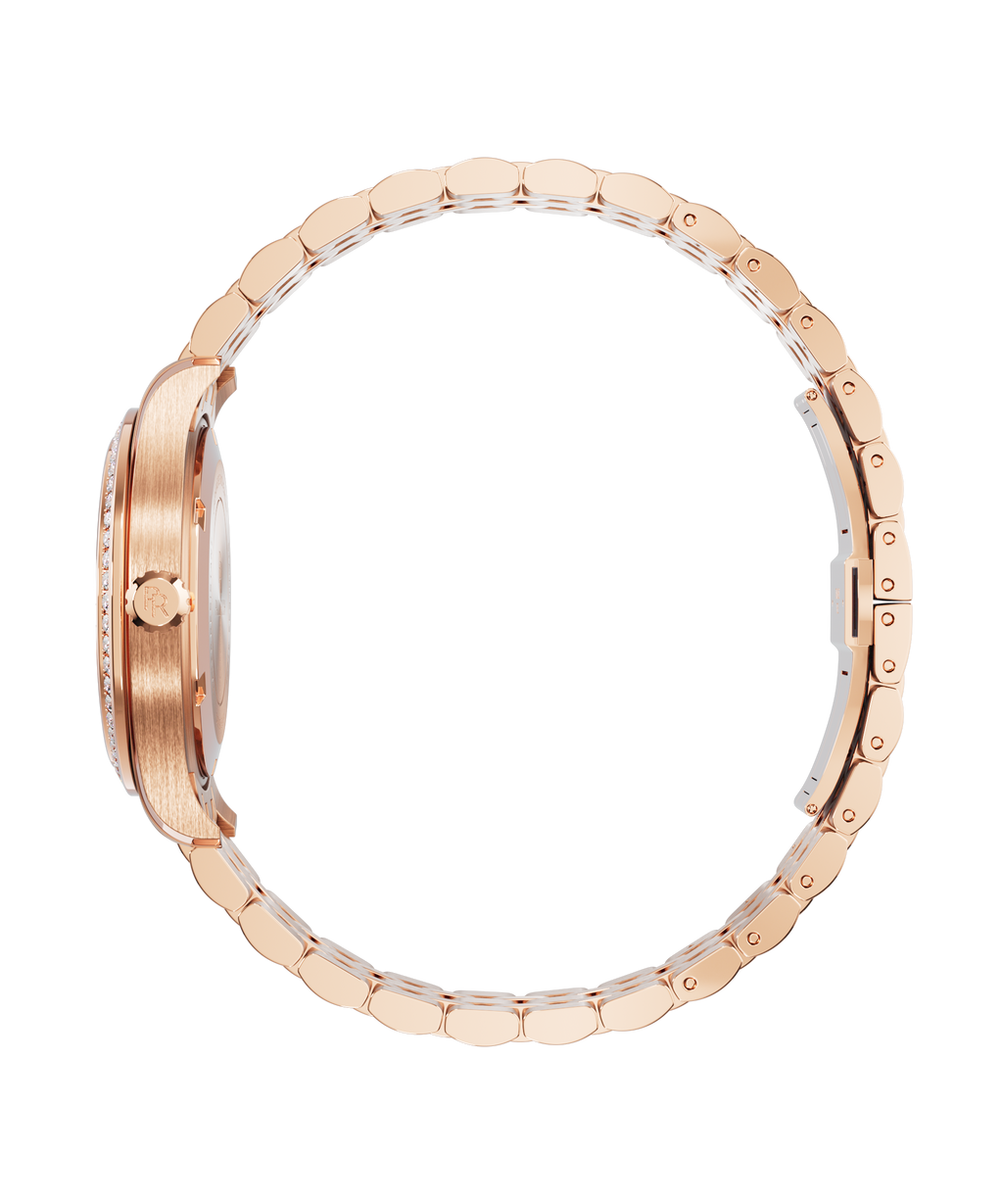 Crystelle - Rose Gold Silver