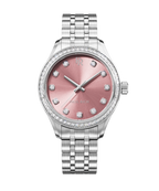 Paul Rich Crystelle Silver Pink — 32mm Quartz Watch