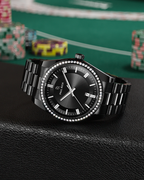 Paul Rich Legacy Black — 40mm Crystal-Set Quartz Watch
