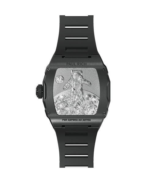 Astro Day & Date Galaxy Black