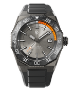 Paul Rich Aquacarbon Pro Forged Grey - Sunburst — 42mm Automatic or Quartz Dive Watch