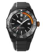 Paul Rich Aquacarbon Pro Shadow Black - Sunburst — 42mm Automatic or Quartz Dive Watch