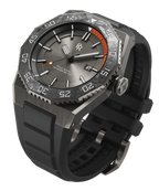 Paul Rich Aquacarbon Pro Forged Grey Sunburst — 43mm Dive Watch