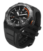 Paul Rich Aquacarbon Pro Shadow Black Sunburst — 43mm Dive Watch