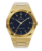 Paul Rich Star Dust II Desert Gold — 43mm Automatic or Quartz Dress Watch