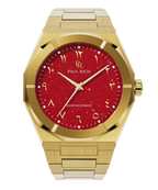 Paul Rich Star Dust II Desert Flame — 43mm Automatic or Quartz Dress Watch