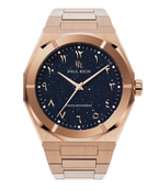 Paul Rich Star Dust II Sahara Sunrise — 43mm Automatic or Quartz Dress Watch