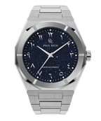 Paul Rich Star Dust II Silver Oasis — 43mm Automatic or Quartz Dress Watch