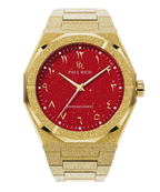 Paul Rich Frosted Star Dust II Desert Flame — 43mm Automatic or Quartz Dress Watch