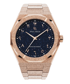 Paul Rich Frosted Star Dust II Sahara Sunrise — 43mm Automatic or Quartz Dress Watch