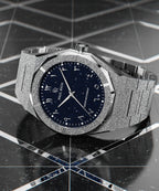 Paul Rich Frosted Star Dust II Silver Oasis — 43mm Quartz Dress Watch