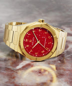 Paul Rich Star Dust II Desert Flame — 43mm Quartz Dress Watch