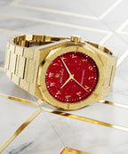 Paul Rich Frosted Star Dust II Desert Flame — 43mm Quartz Dress Watch