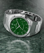 Paul Rich Star Dust II Emerald Mirage — 43mm Quartz Dress Watch