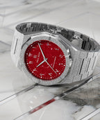 Paul Rich Frosted Star Dust II Pasha's Ruby — 43mm Quartz Dress Watch