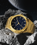 Paul Rich Star Dust II Gold — 43mm Quartz Dress Watch