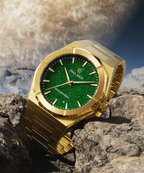 Paul Rich Star Dust II Gold Green — 43mm Quartz Dress Watch