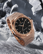 Paul Rich Frosted Star Dust II Void Rose Gold — 43mm Quartz Dress Watch