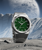 Paul Rich Star Dust II Silver Green — 43mm Quartz Dress Watch