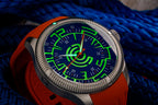 Ocean Crawler Lume Rush Diver - Blue — 44.2mm Automatic Dive Watch