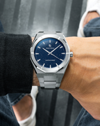 Paul Rich Star Dust II Silver — 43mm Automatic or Quartz Dress Watch