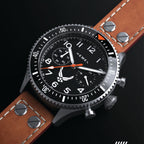 Hemel HFT20 USAF Special Edition — 42mm Mecaquartz Pilot Chronograph