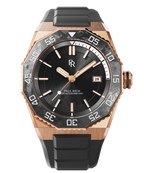Paul Rich Aquacarbon Pro Sunset Gold - Sunburst — 42mm Automatic or Quartz Dive Watch