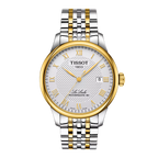 Tissot Le Locle Powermatic 80 — Silver Dial, Two-Tone Bracelet