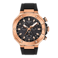 Tissot T-Race Chronograph rose gold PVD black dial T141.417.37.051.00