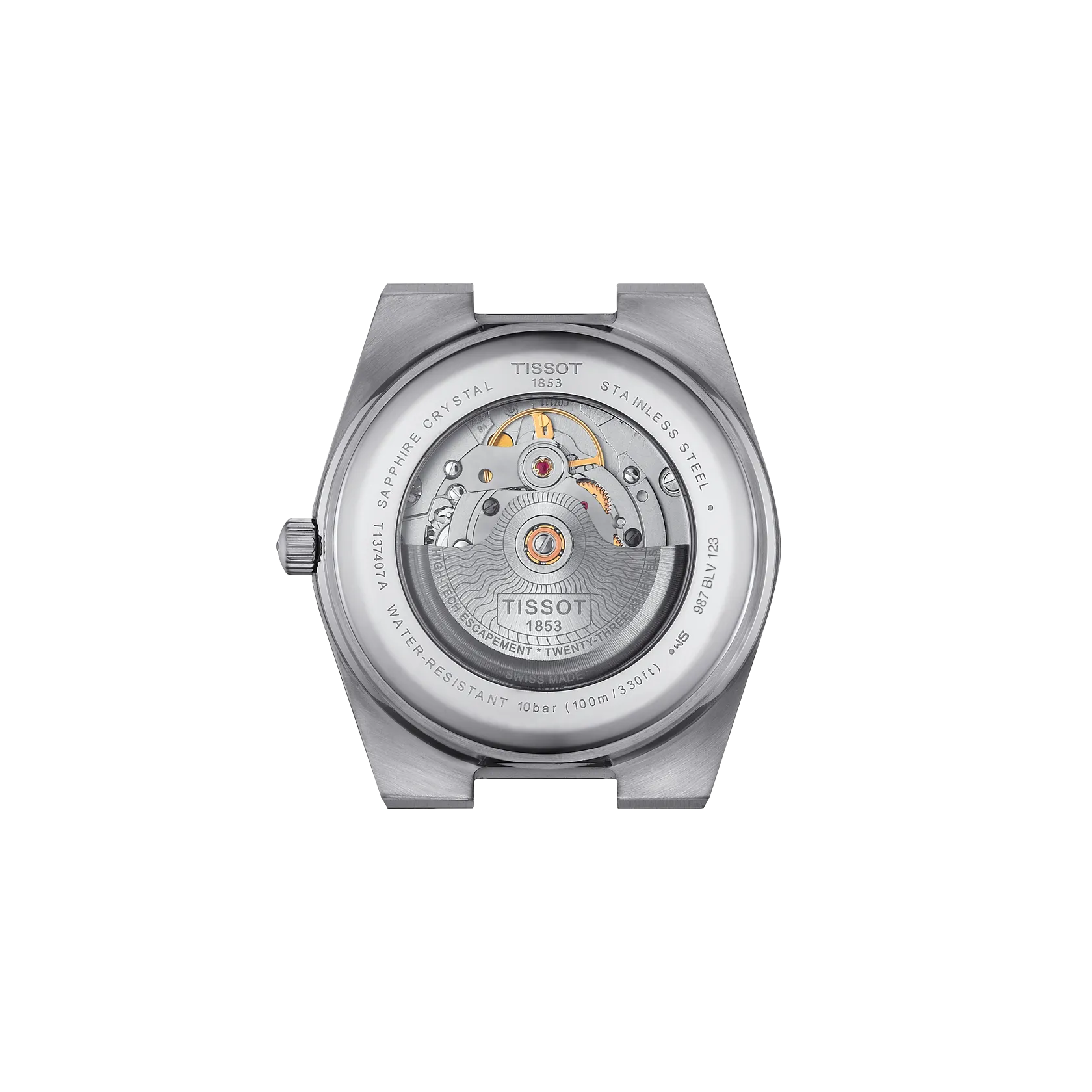 Tissot T137.407.11.041.00 — caseback
