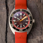 Ocean Crawler Core Diver - Rubellite Edition — 44mm Automatic Dive Watch