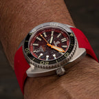 Ocean Crawler Core Diver - Rubellite Edition — 44mm Automatic Dive Watch