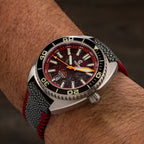 Ocean Crawler Core Diver - Rubellite Edition — 44mm Automatic Dive Watch