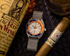 Ocean Crawler Core Diver - Whitewater Sentinel — 44mm Automatic Dive Watch